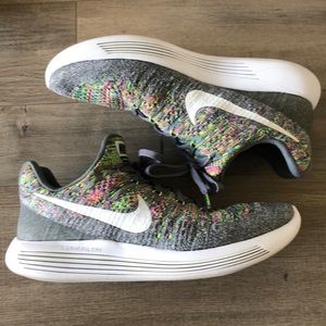 Lunar epic fly knit 2 gray and multicolor